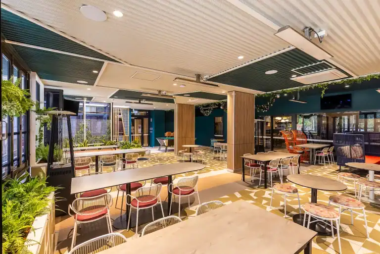 Bar area refurbishment of Toongabbie Sports Centre