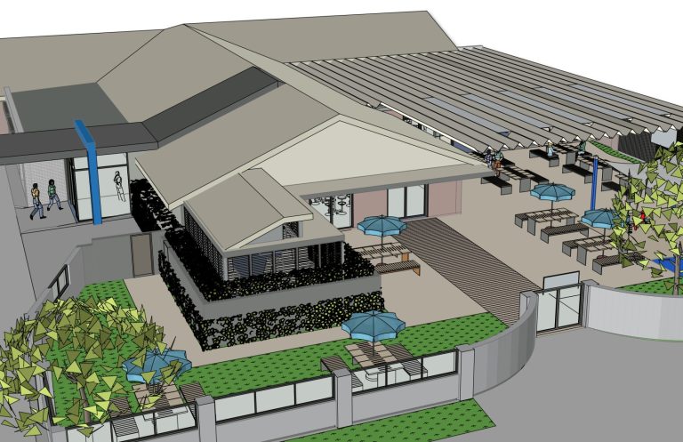 Sussex Inlet Artist impression 3D drawing of what it will look like after the refurbishment